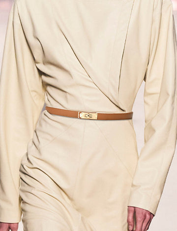 Vintage Skinny Waist Adjustable Belt DP25G561