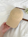Simple Solid Color Letters Embroidery Baseball Caps MK2COW6W6HAT219