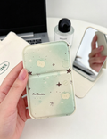 Stylish Star Plaid Square Makeup Mirror MK2PPFN6CT5MR42