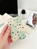 Stylish Star Plaid Square Makeup Mirror MK2PPFN6CT5MR42