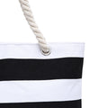 Simple Color Block Striped Beach Shoulder Bag MK2BLW6W10BBG559