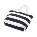 Simple Color Block Striped Beach Shoulder Bag MK2BLW6W10BBG559