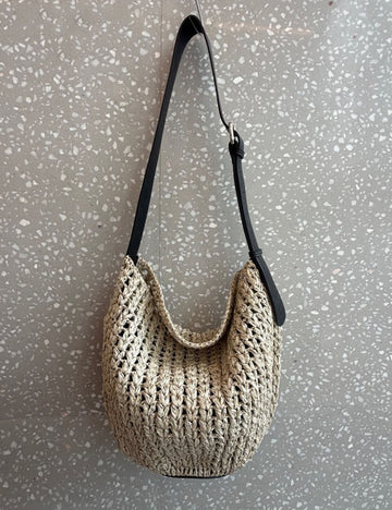 Hand-Woven Hollow Handbag - DippedShop Wholesale - #2083