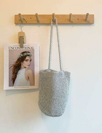 Hand-Woven Shoulder Bag - DippedShop Wholesale - #2115