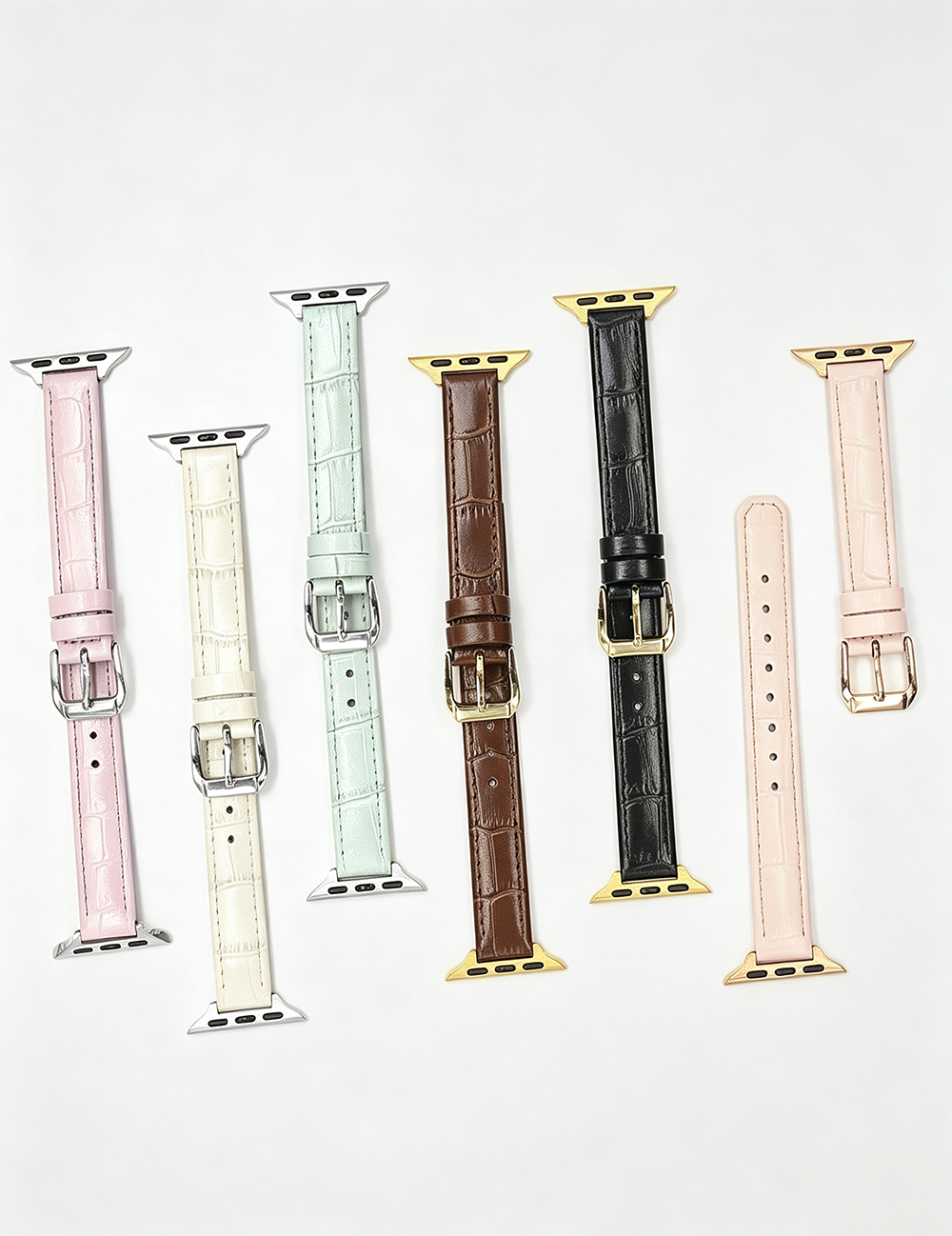 Slim Leather Watch Band - DippedShop Wholesale - #1843