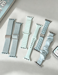 Slim Solid Color Silicone Magnetic Watch Band 6W6JWA126