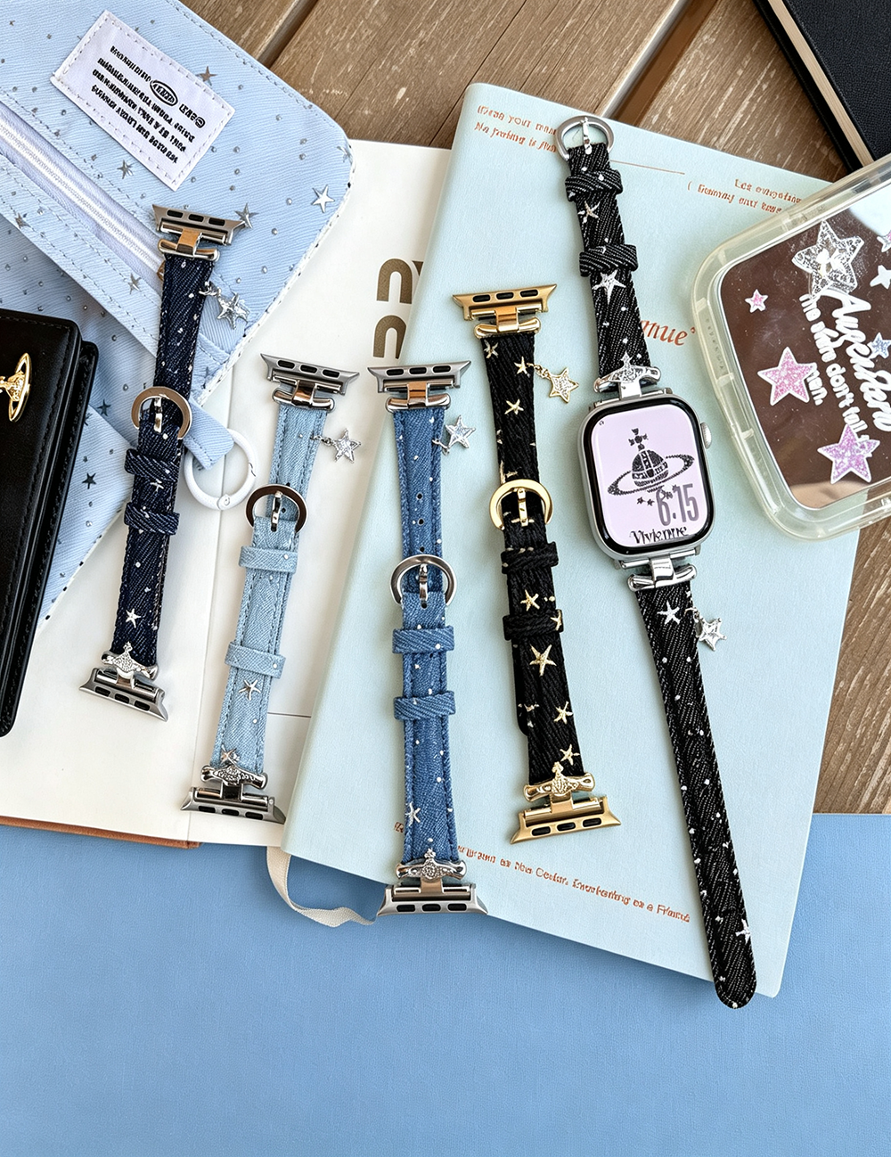 Vintage Denim Watch Band - DippedShop Wholesale - #2099