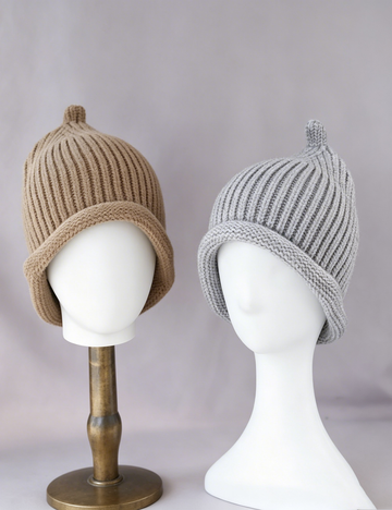 Cute Pointed Top Knit Bucket Hat 6W6HAT703
