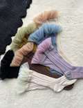 Fairy Tulle Ruffle Slouch Socks 6W8FSO769
