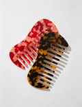 Mini Curved Acetate Combs - DippedShop Wholesale - #4195