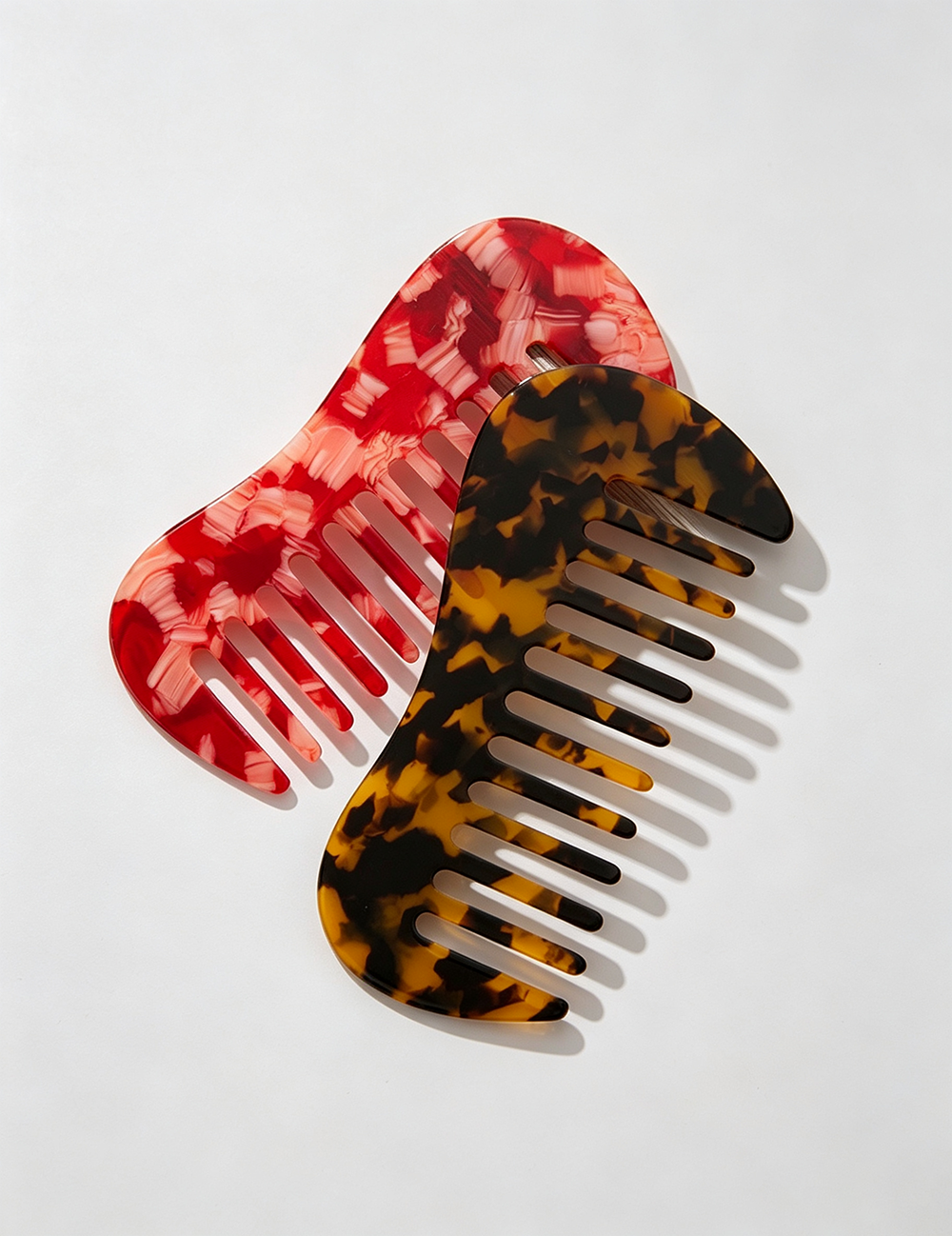 Mini Curved Acetate Combs - DippedShop Wholesale - #4195