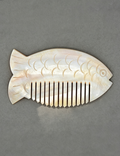 Shell Half-Moon Hair Combs - DippedShop Wholesale - #7763