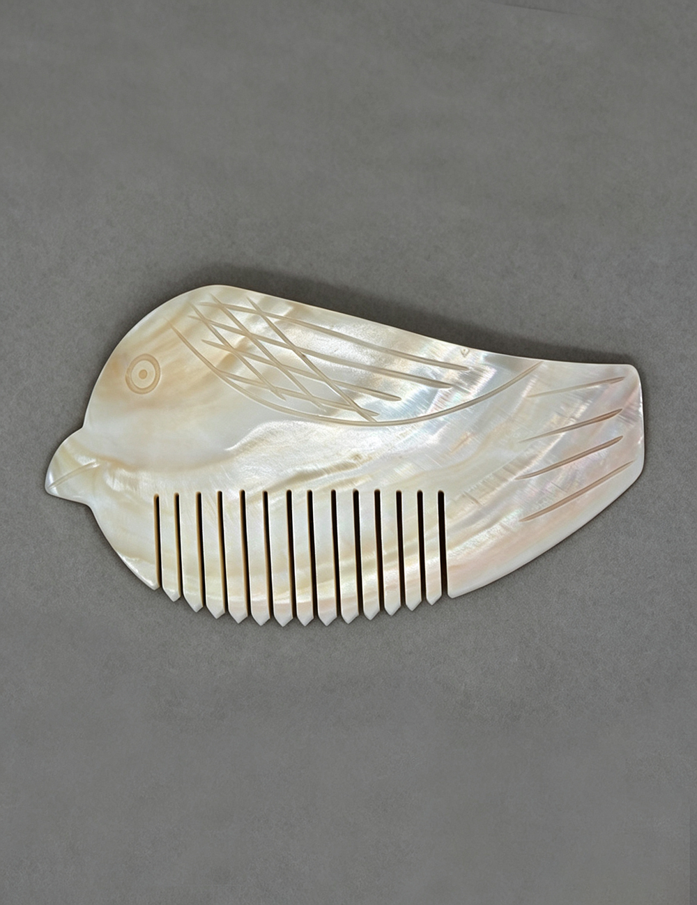 Shell Half-Moon Hair Combs - DippedShop Wholesale - #3299