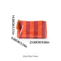 Chic Striped Large Capacity Waterproof Cosmetic Bag MK2BLW6C5CO14