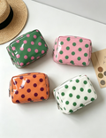Cute Mini Polka Dots Portable Cosmetic Bag MK2BLW6C5CO15