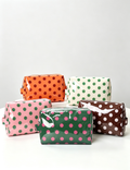 Waterproof PVC Polka Dots Cosmetic Bag MK2BLW6C5CO18