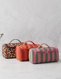 Vintage Cherry Large Capacity Portable Cosmetic Bag MK2BLW6C5CO19