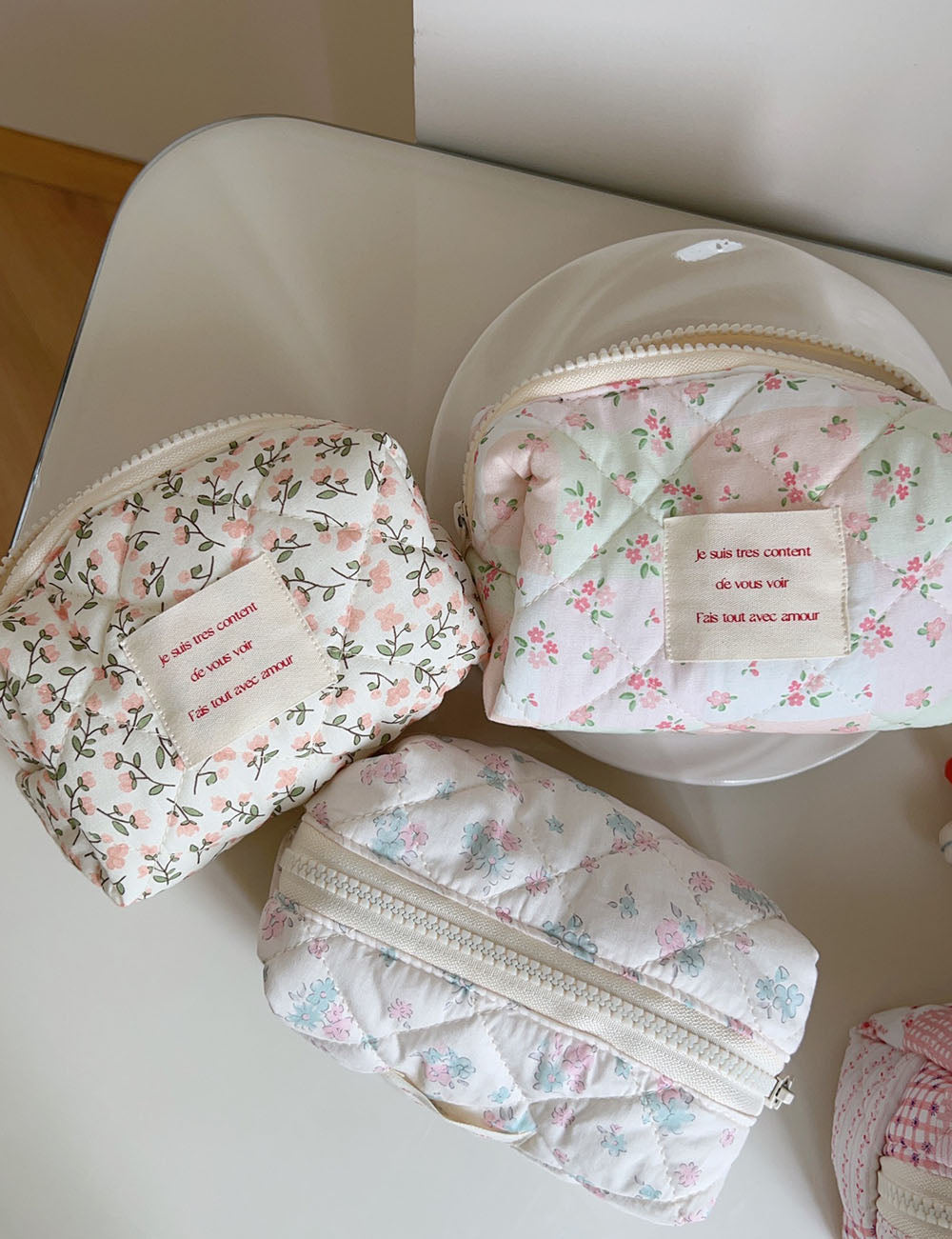Quilted Cotton Boat shaped Storage - DippedShop Wholesale - #8467