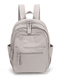Casual Solid Color Waterproof Backpack 6S10BBG1446
