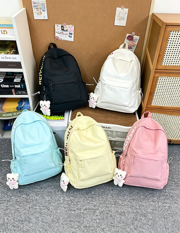 Minimalist Letters Print Large Capacity Backpack 6S10BBG1450