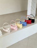 Simple Solid Color Nylon Handbag 6W10BBG1359