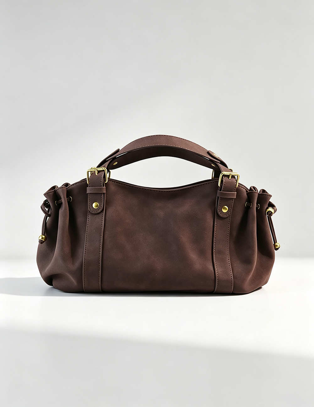 Distressed Ruched Casual Versatile Multi Color Dumpling Bag 6W10BBG1874