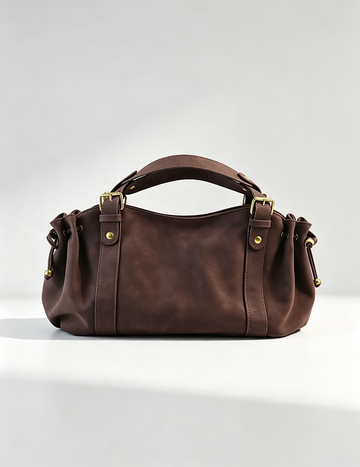 Distressed Ruched Casual Versatile Multi Color Dumpling Bag 6W10BBG1874