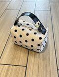 Simple Square Polka Dot Handle Handbags 6W10BBG1876