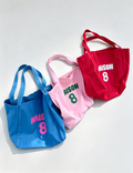 Simple Letters Print Large Capacity Tote Bag MK2BLW6W10BBG584