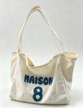 Simple Letters Print Large Capacity Tote Bag MK2BLW6W10BBG584