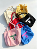 Simple Letters Print Large Capacity Tote Bag MK2BLW6W10BBG584