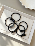 Minimalist Acetate Leopard Bowknot Hair Tie MK2BLW6W6HHT10