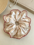 Ruffled Lace Oversized Scrunchie MK2BLW6W6HSR26