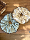 Unflower Print Fabric Hair Scrunchie MK2BLW6W6HSR28