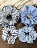 Simple Layered Stripe Hair Scrunchie MK2BLW6W6HSR37