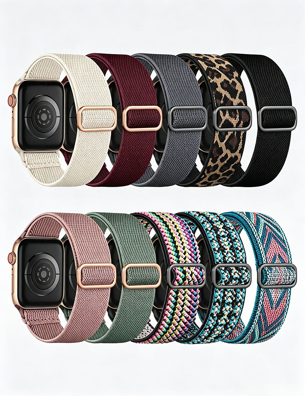 Nylon Weave Watch Band - DippedShop Wholesale - #2355