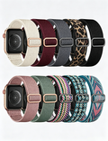 Minimalist Solid Color Nylon Weave Watch Band 6W6JWA111