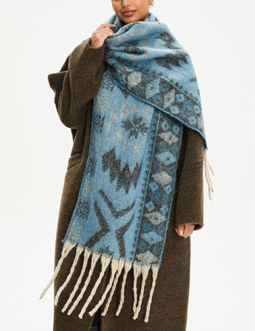Oversized Shawl Scarf - DippedShop Wholesale - #7939