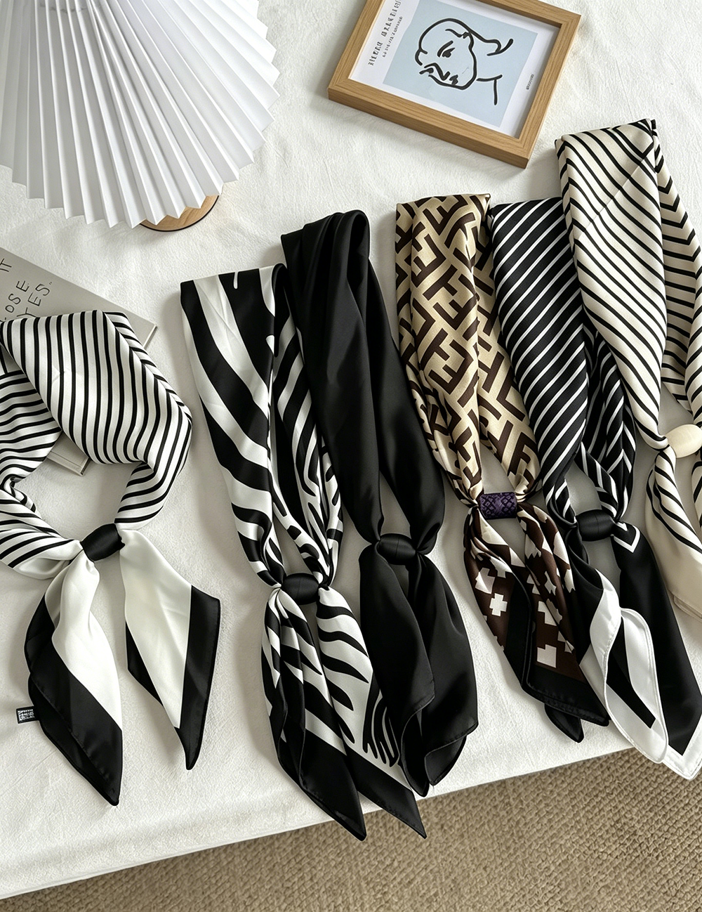 Minimalist Striped Print Magne - DippedShop Wholesale - #3347