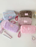 Stylish Leopard Lint Large Capacity Makeup Bag MK2BW6S10BOB59