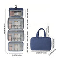 Simple Solid Color Multi-Layer Makeup Bag MK2BW6S10BOB61