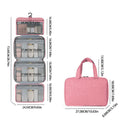 Simple Solid Color Multi-Layer Makeup Bag MK2BW6S10BOB61