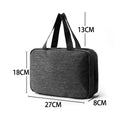 Simple Solid Color Multi-Layer Makeup Bag MK2BW6S10BOB61
