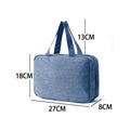 Simple Solid Color Multi-Layer Makeup Bag MK2BW6S10BOB61