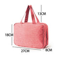 Simple Solid Color Multi-Layer Makeup Bag MK2BW6S10BOB61