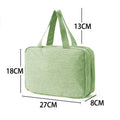 Simple Solid Color Multi-Layer Makeup Bag MK2BW6S10BOB61