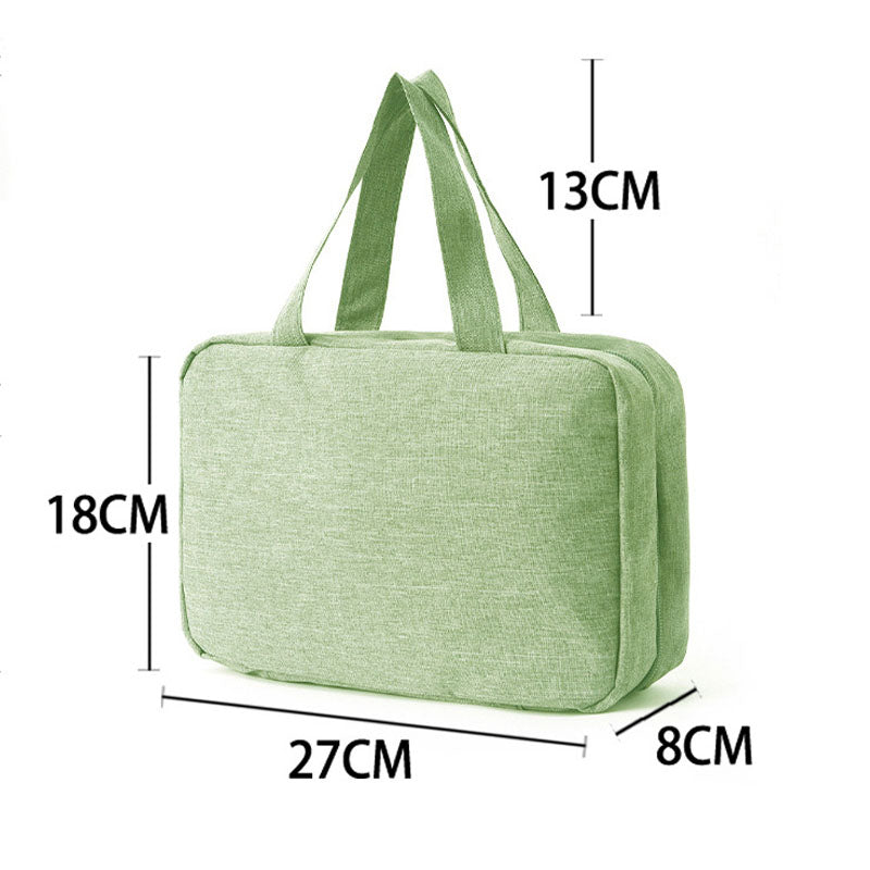 Simple Solid Color Multi-Layer Makeup Bag MK2BW6S10BOB61