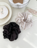Oversized Polka Dot Mesh Layered Scrunchies MK2BW6W6HSR01