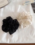 Romantic Polka Dot Mesh Hair Scrunchie MK2BW6W6HSR05