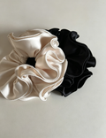 Satin Ruffle Edge Hair Scrunchie MK2BW6W6HSR08